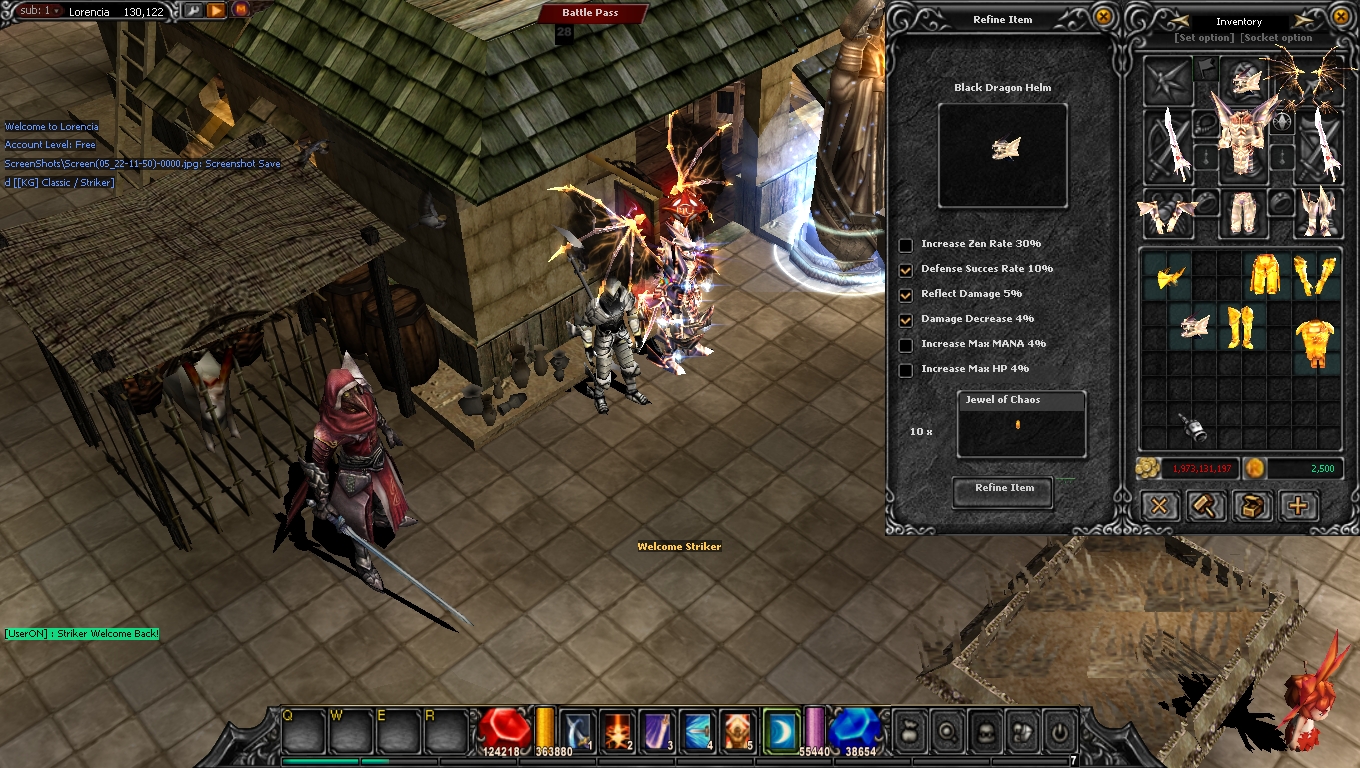 Refine Item System
